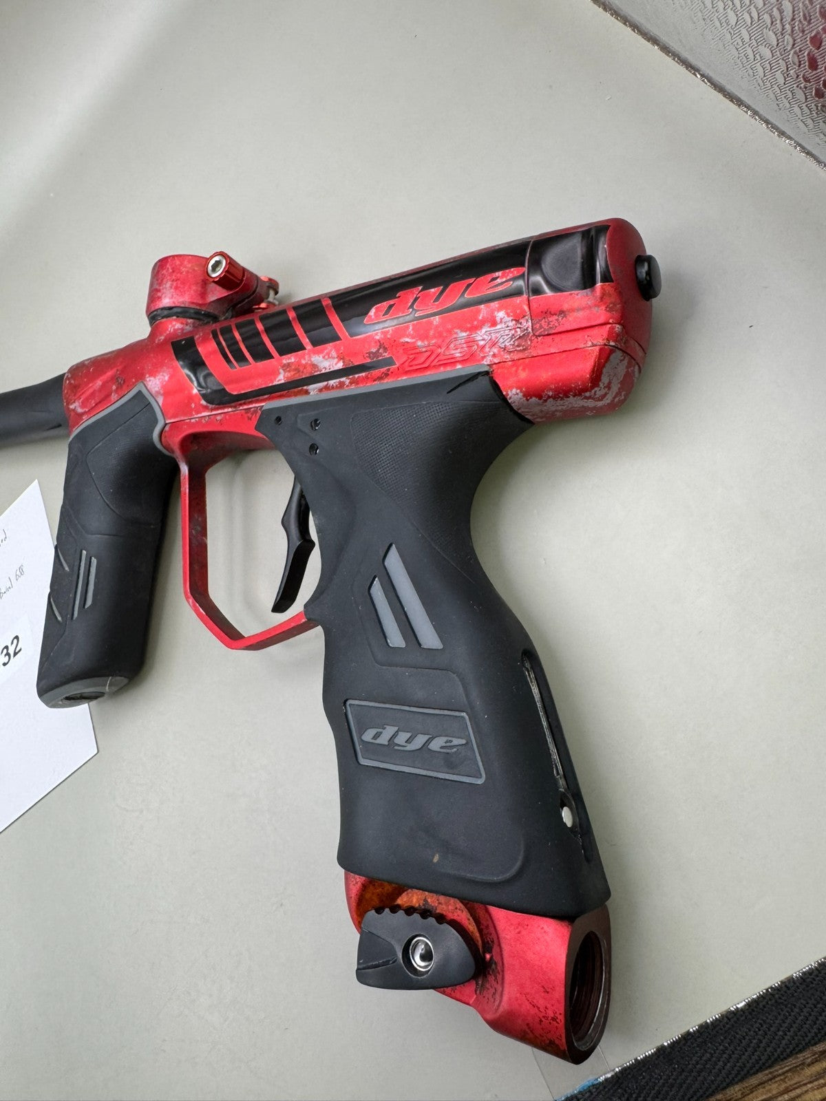 Dye LAB DSR - Black/Red - Paintball Marker Fully Working