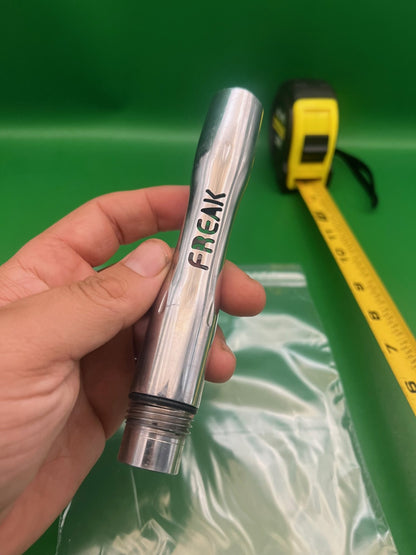 Smart Parts Freak Barrel Back Ion Luxe Impulse Shocker Thread Silver Chrome 5"