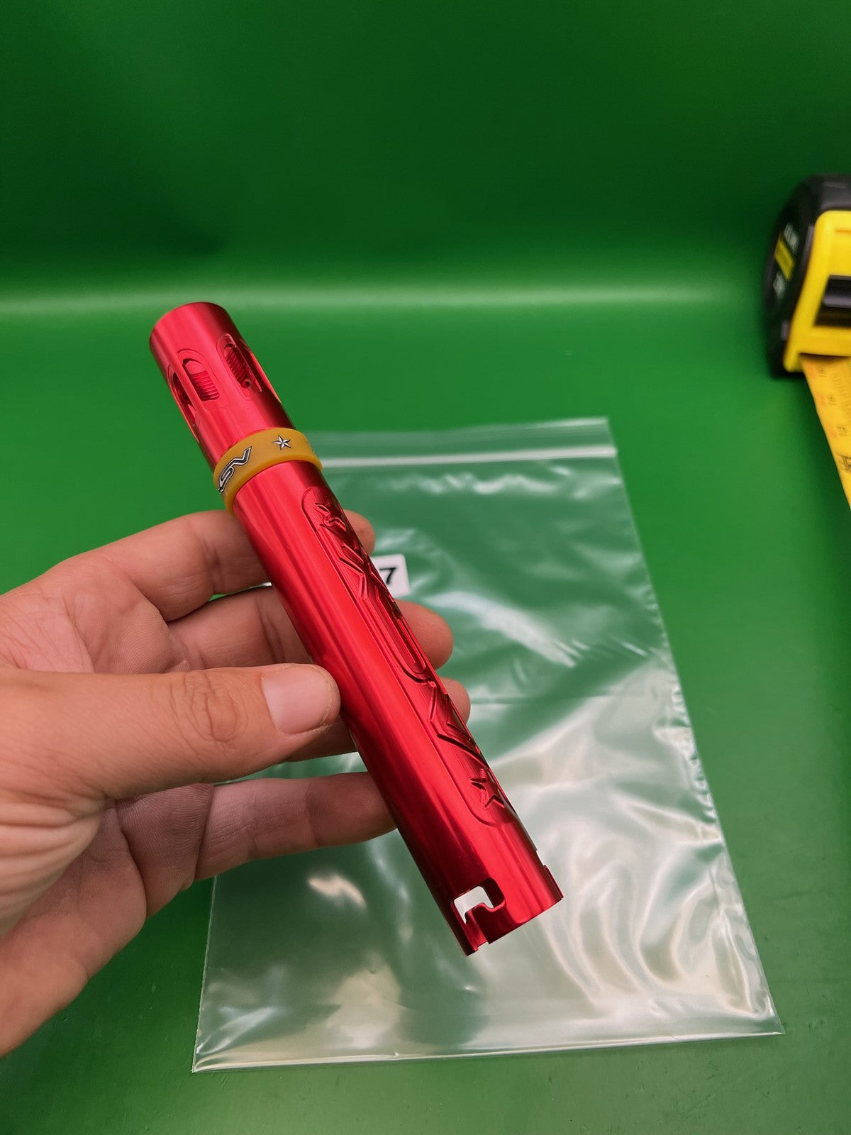 HK Army Autococker Threaded XSV Paintball Barrel Back