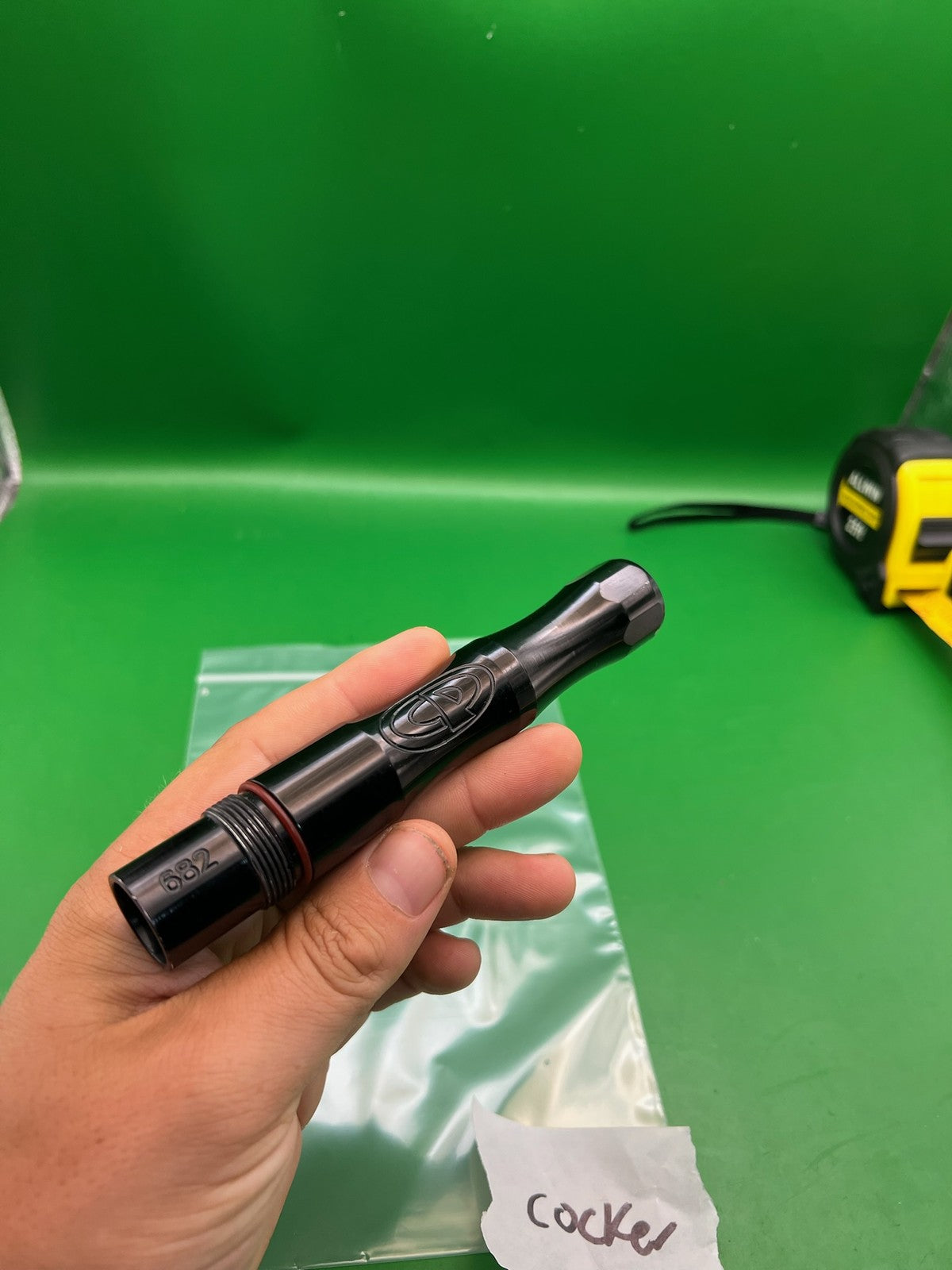 CP Custom Products Barrel Back Gloss Black .682 Bore Autococker Thread