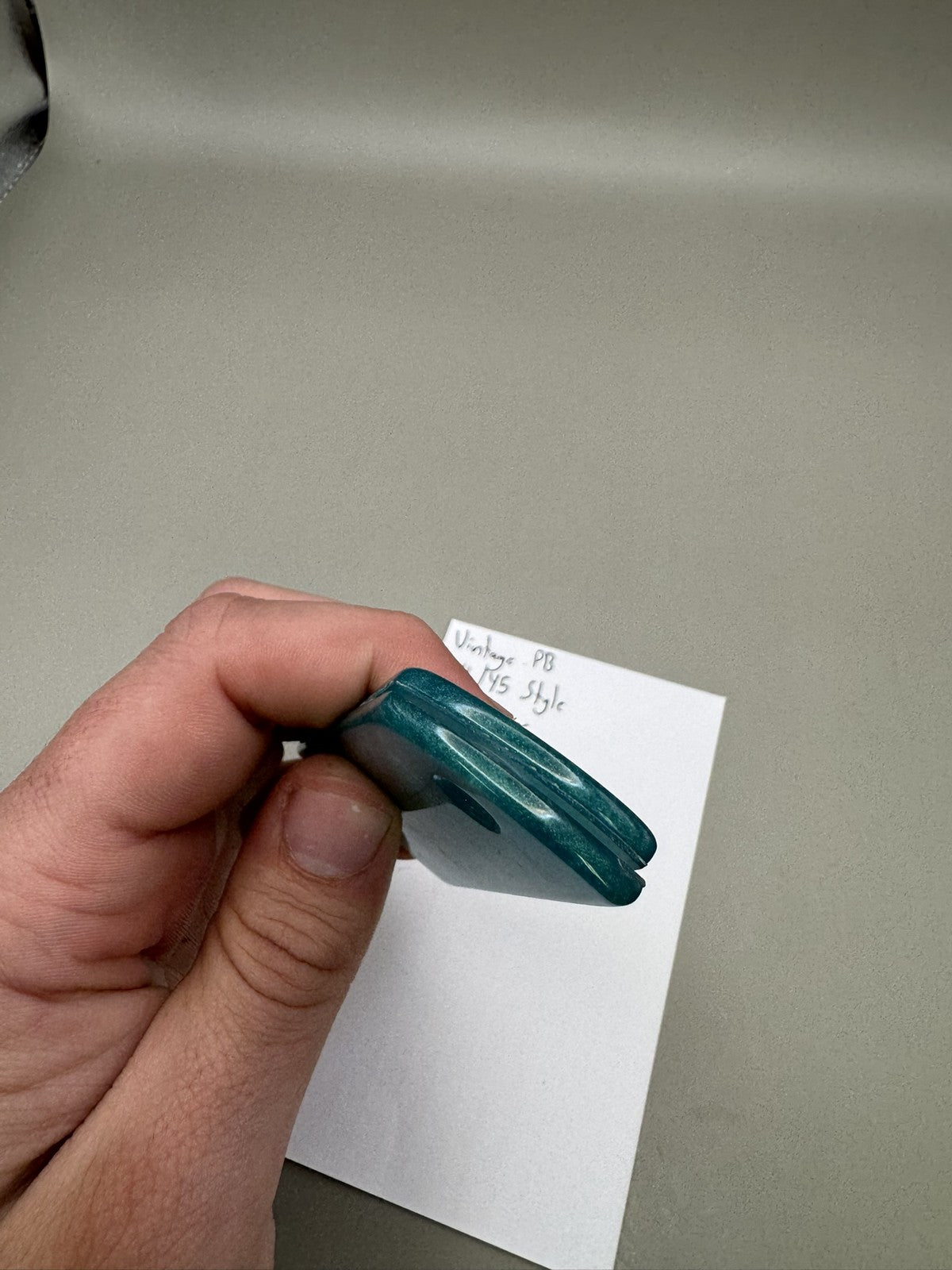 Vintage Paintball 1911 M45 Style Split Grip Panels Teal