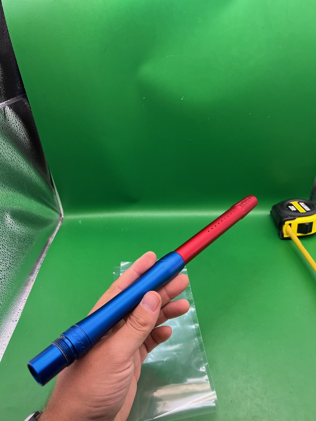 Dye Ultralite (UL) Paintball Barrel 14" 0.685 AC Thread - Blue/Red