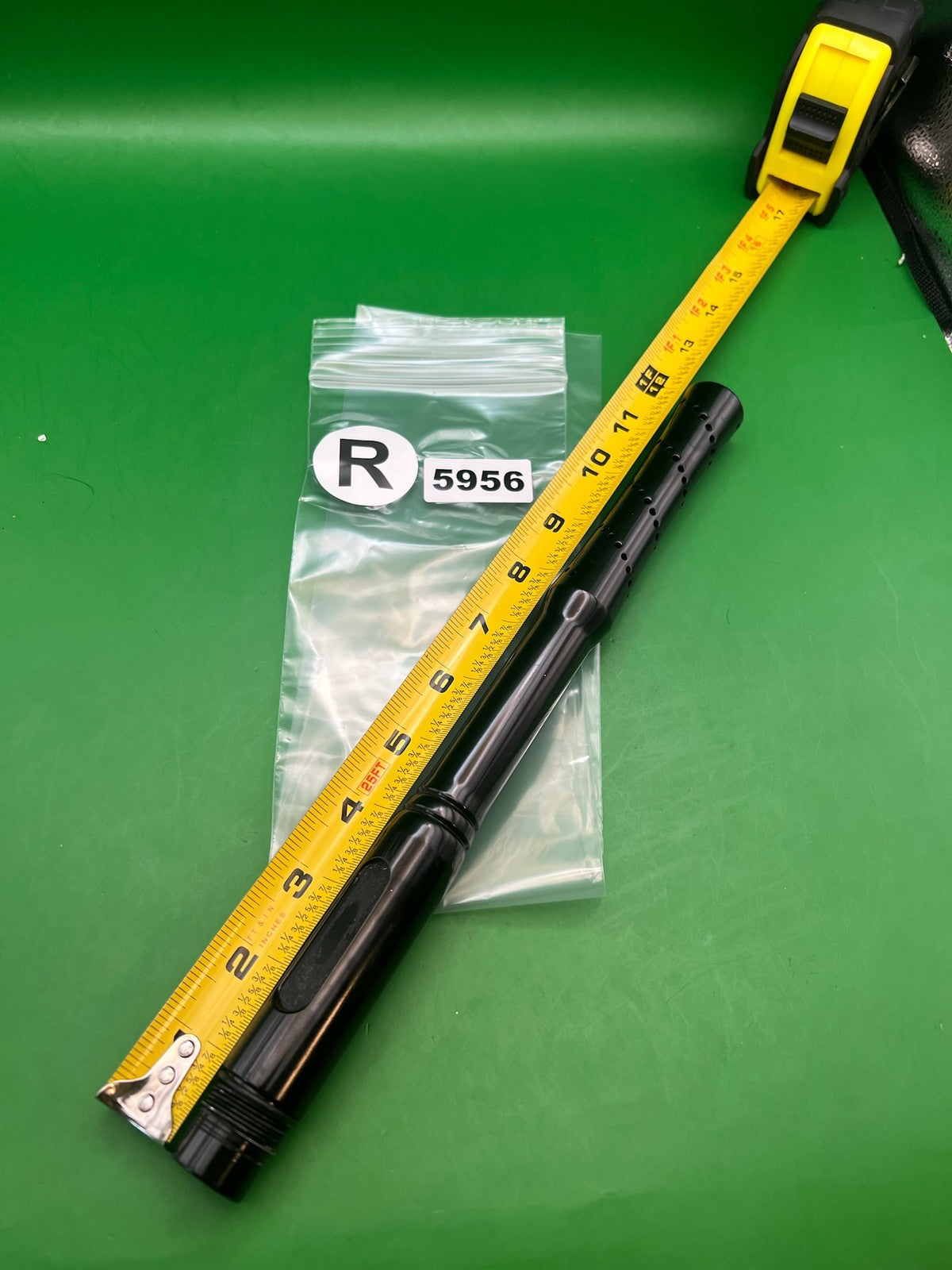 Ion Luxe Smart Parts Progressive Barrel 12" .693 Black - used paintball barrel - black