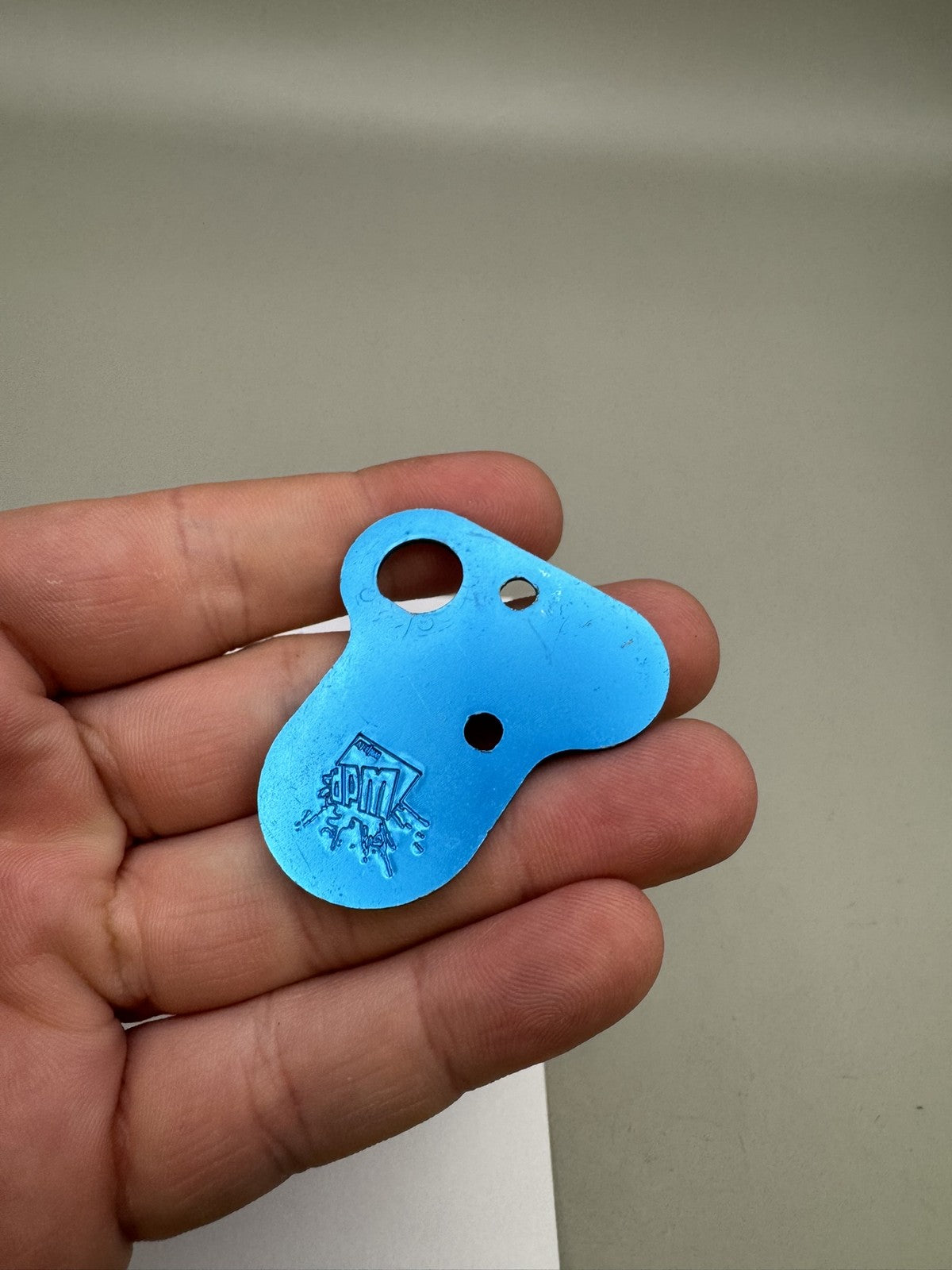 WDP Angel A4 Fly Back Plate - Blue