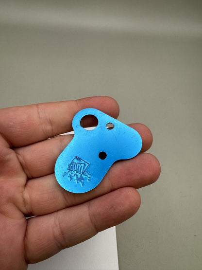 WDP Angel A4 Fly Back Plate - Blue