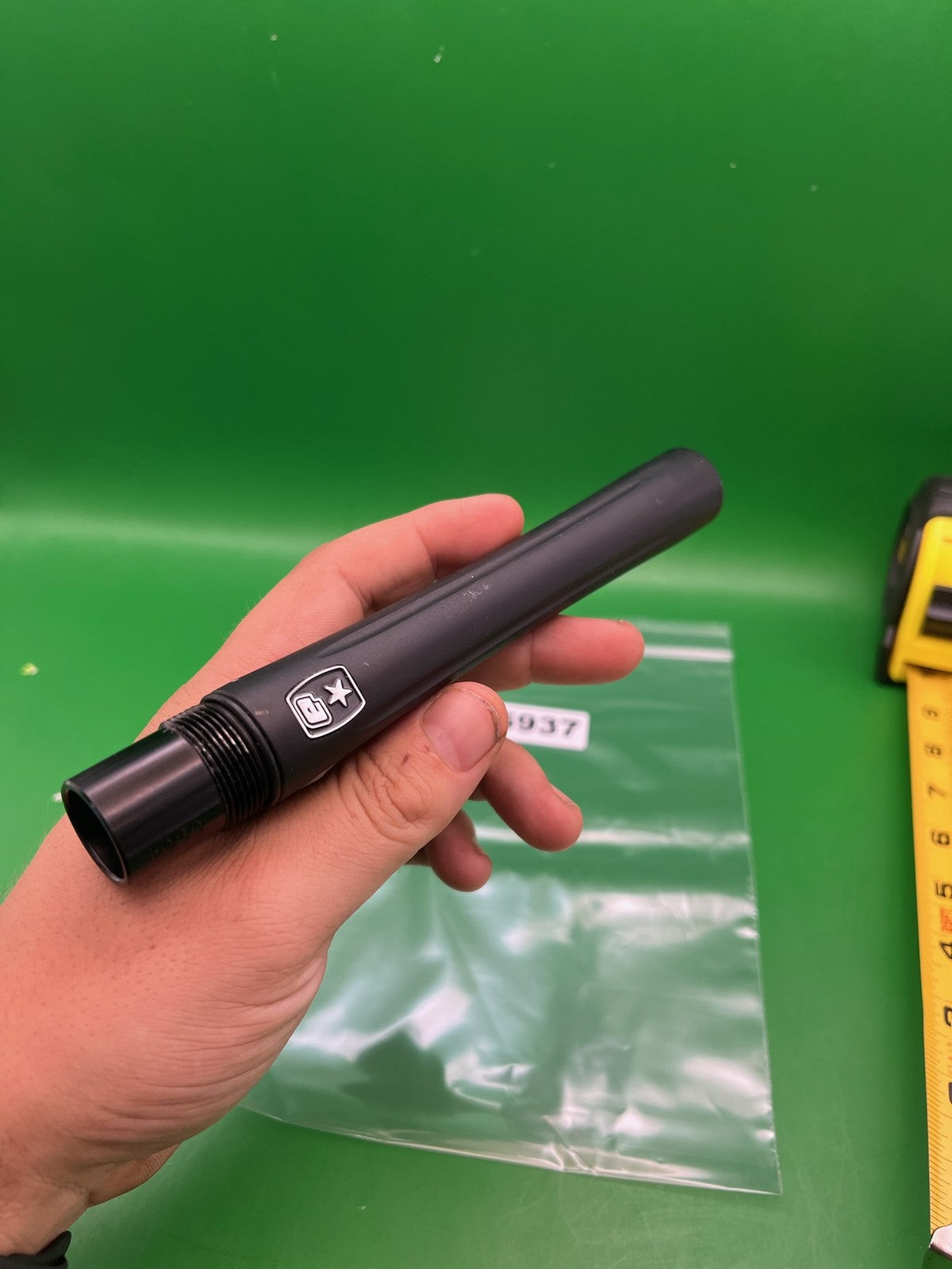 Autococekr Planet Eclipse Shaft FL Barrel Back - used paintball barrel back - black
