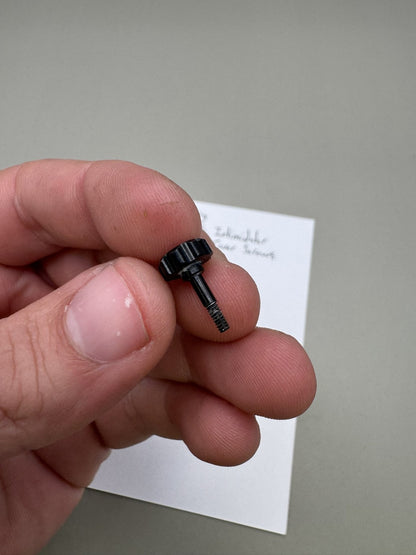 Bob Long 2K2 2K5 Intimidator CCM Eye Cover Screws Black Aluminium