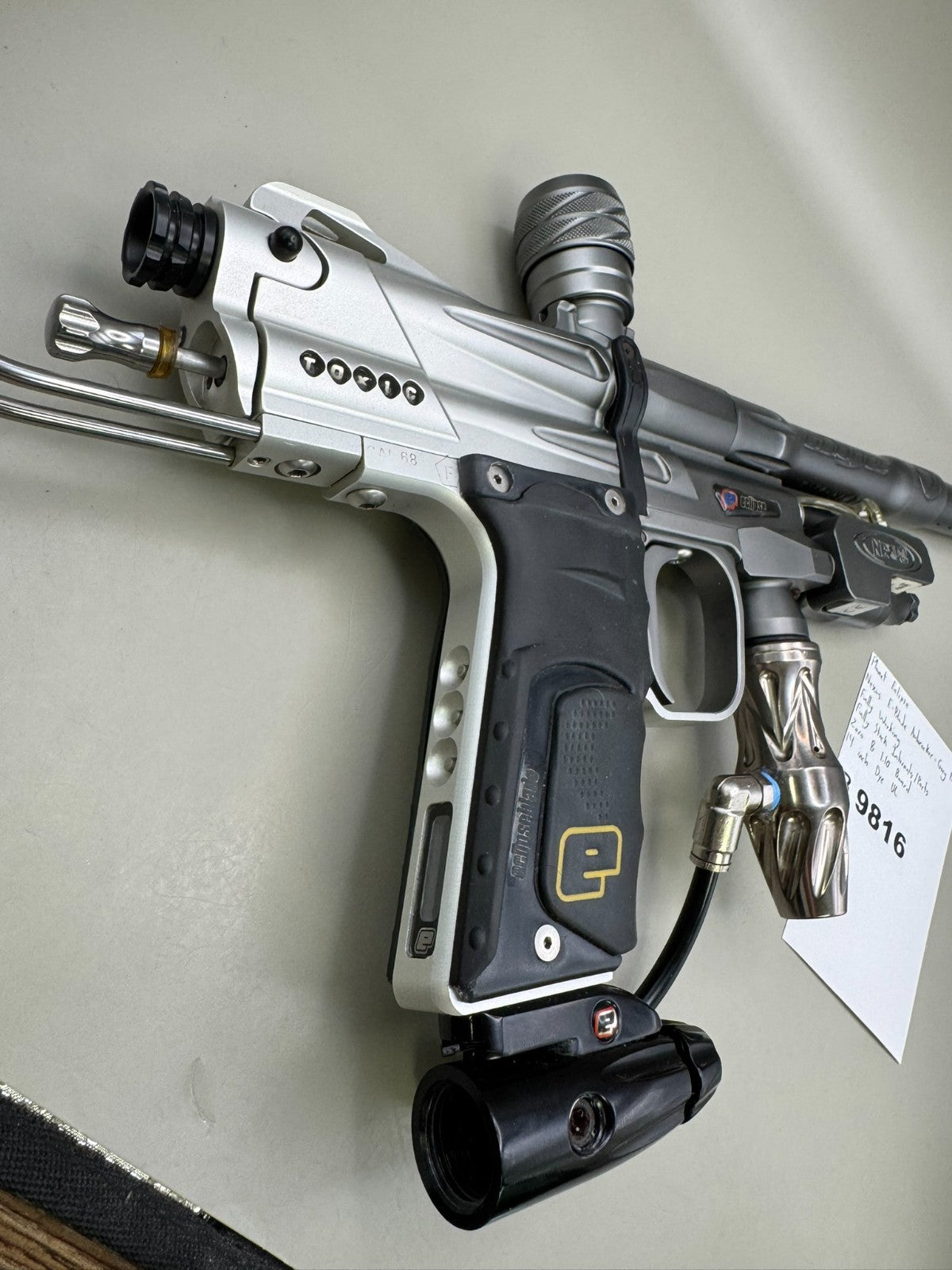 Planet Eclipse E-Blade Autococker - Grey Fade - Paintball Marker Fully Working
