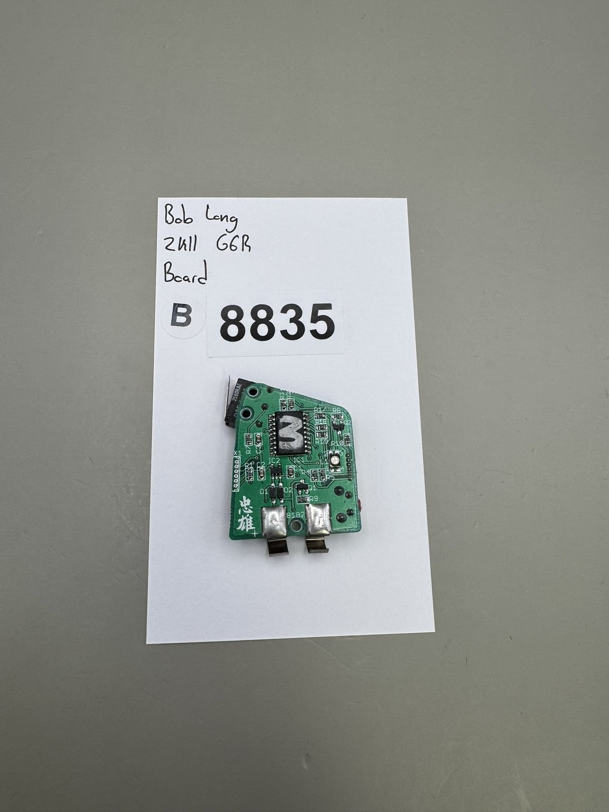 Bob Long ZKll G6R Board