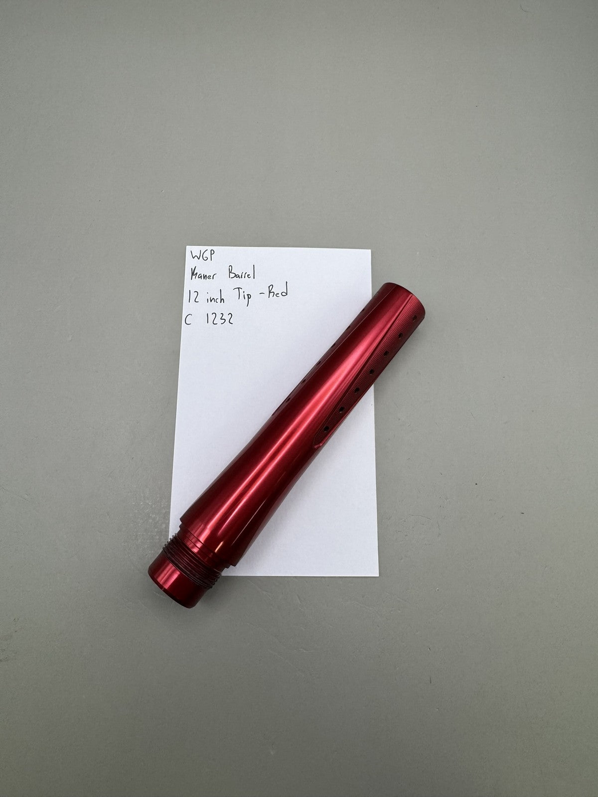 WGP Kaner Barrel 12 inch Tip -Red
