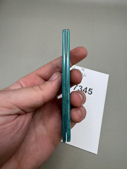Vintage Paintball 1911 M45 Style Split Grip Panels Teal