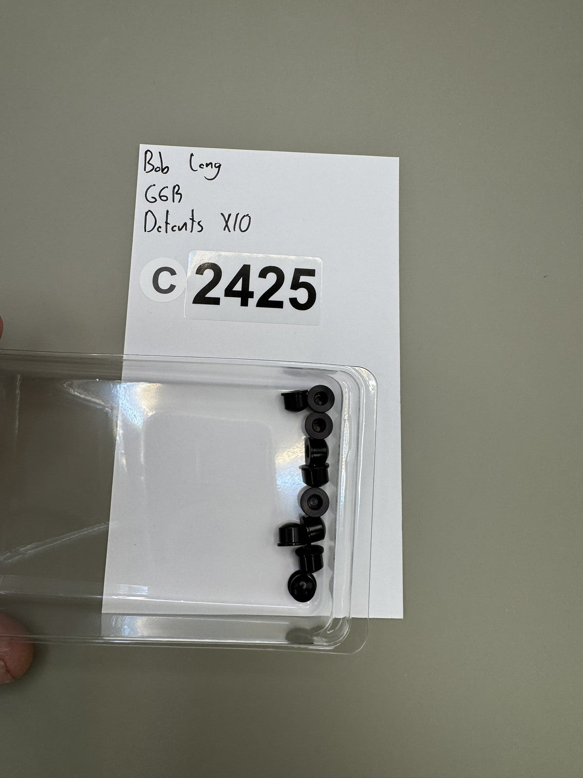 Bob Long G6B Detents X10