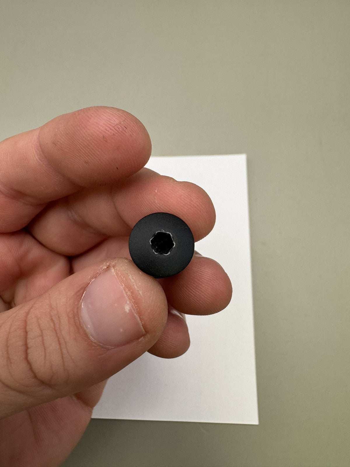 WDP Angel A1 Front Valve Plug Black