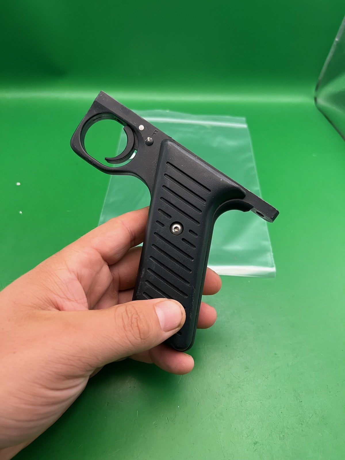 AGD Automag Trigger Frame Black Single Finger Aluminum Marker