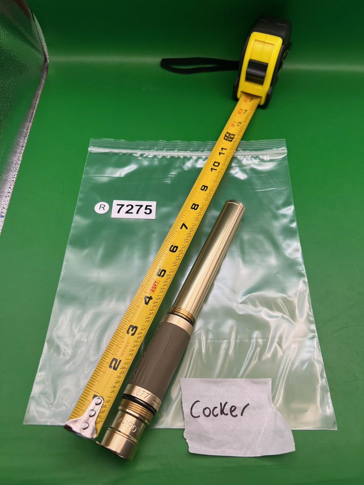 Planet Eclipse Shaft FL Barrel Back Gold .677 Bore Autococker Thread
