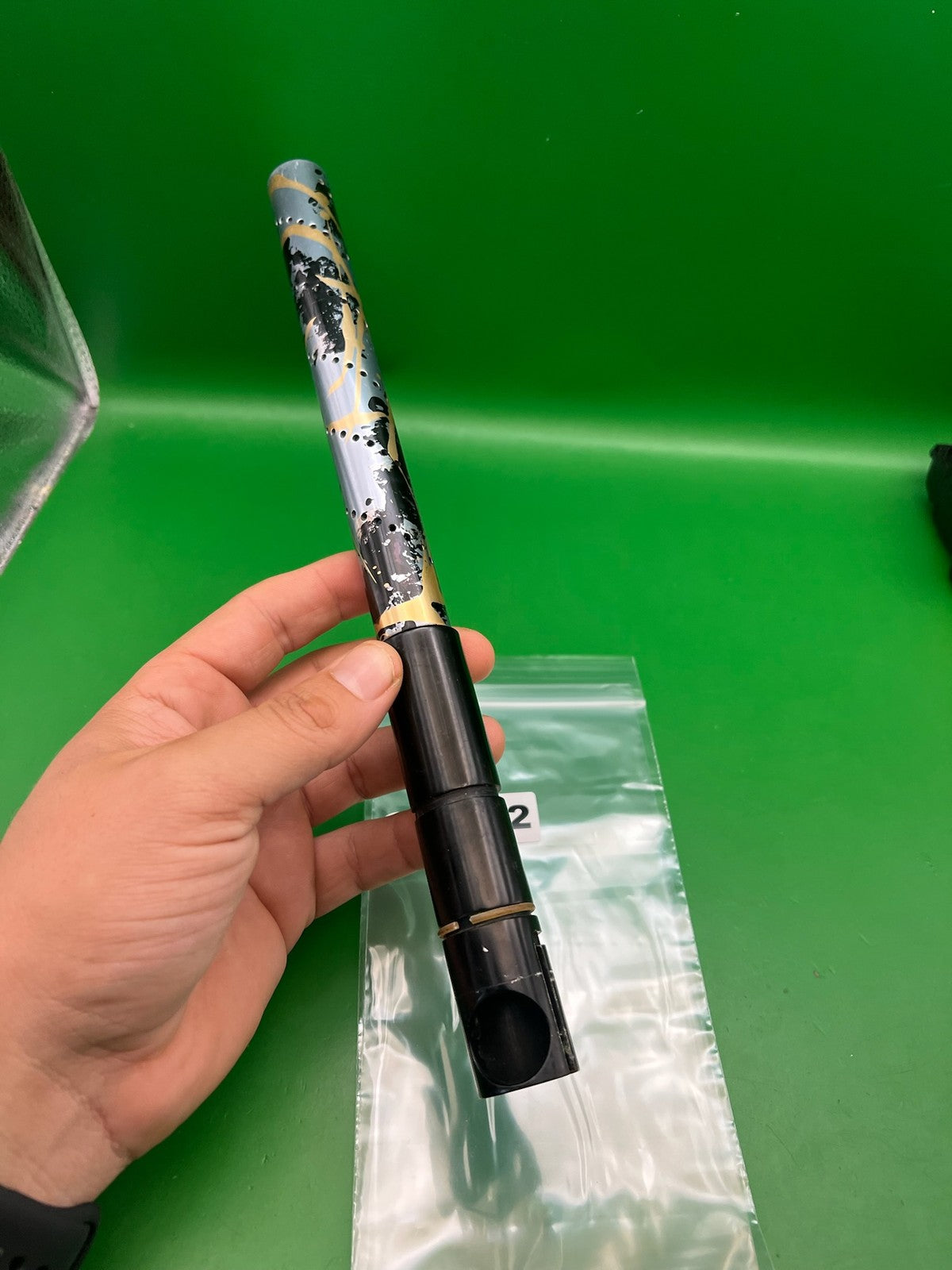 Eclipse Splash Smart Parts Tear Drop Paintball Barrel 0.689 12 inch Automag