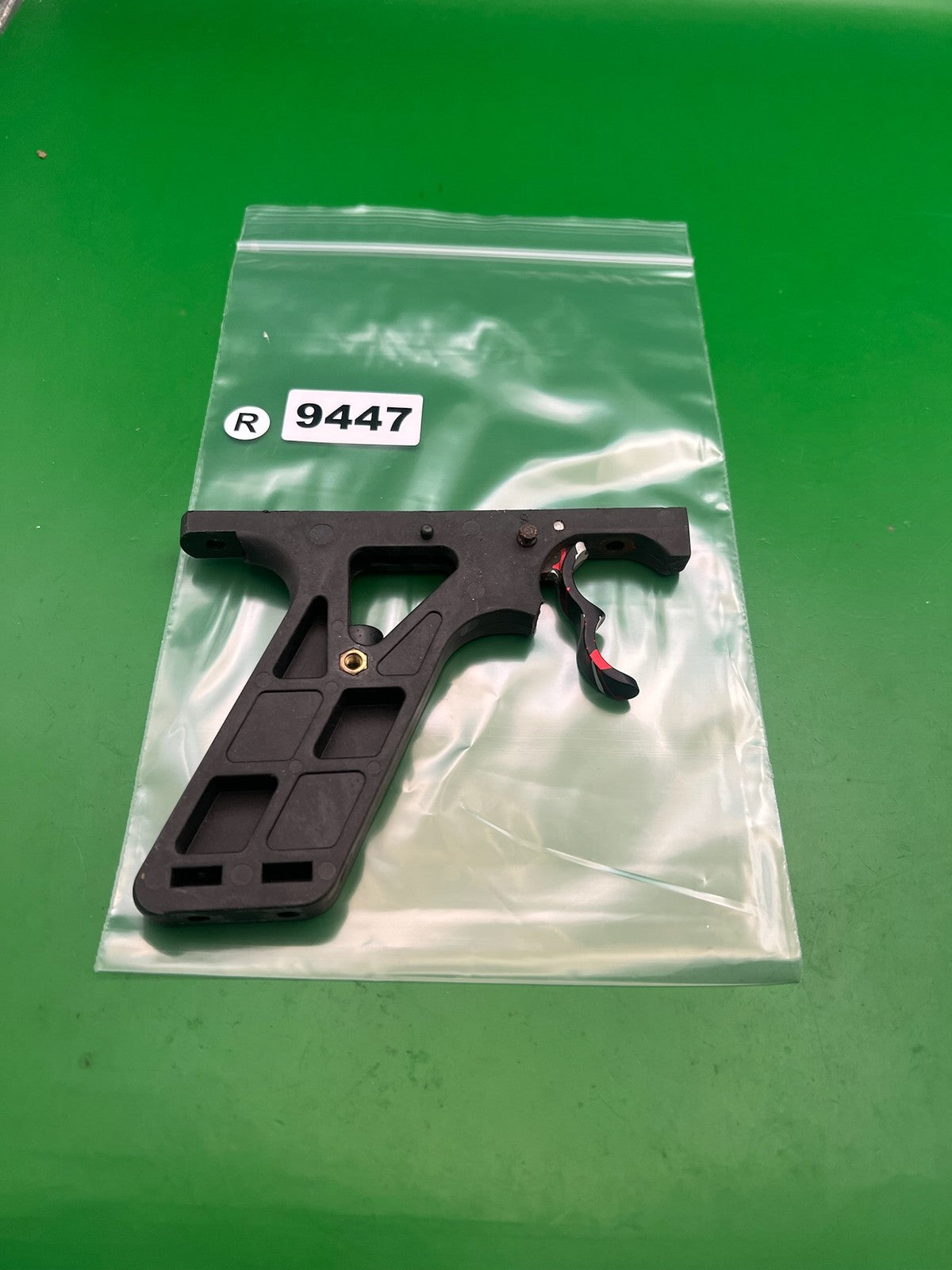 AGD Automag Carbon Fiber Single Trigger with Splash Red Trigger