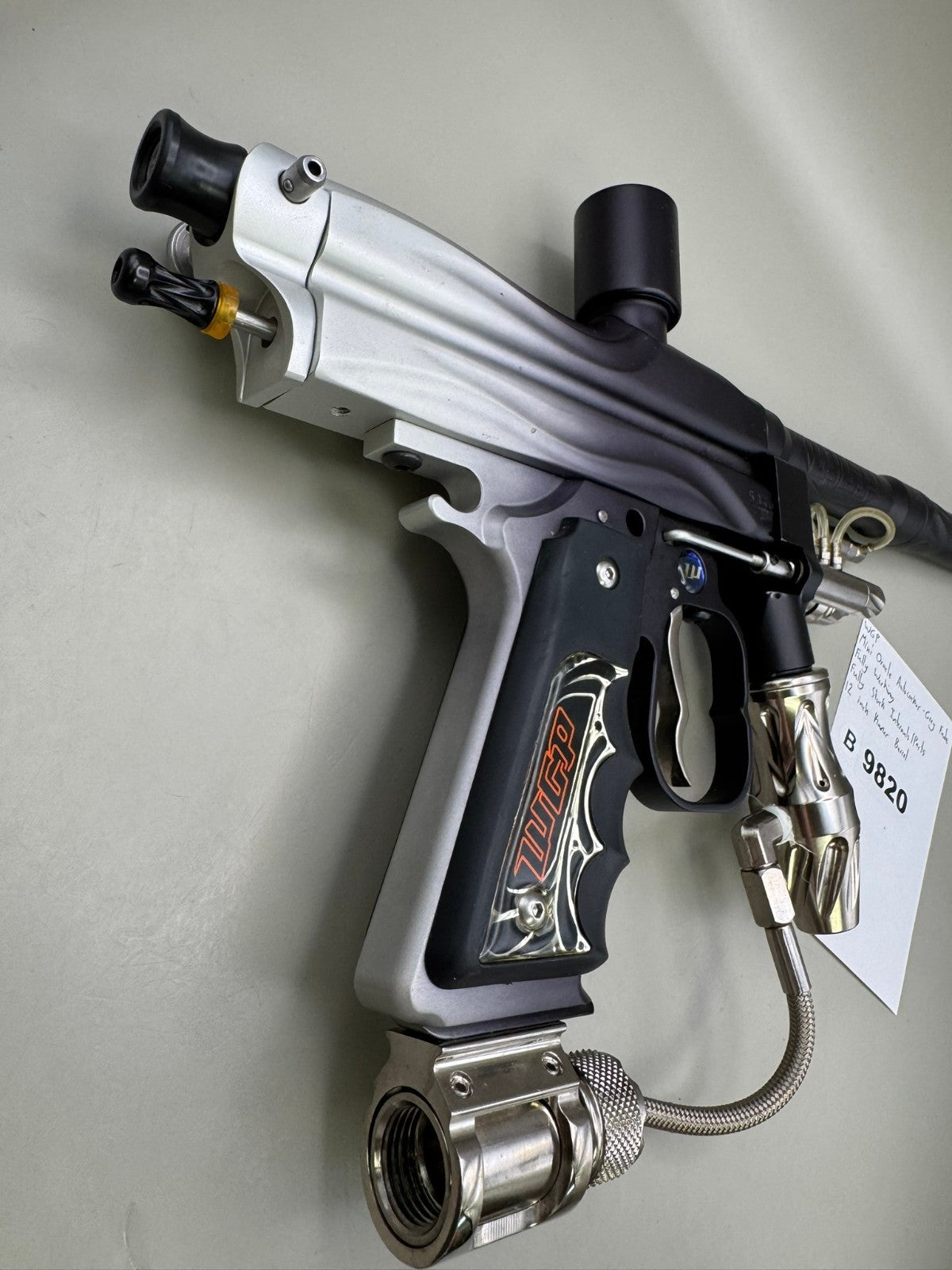 WGP Mini Oracle Autococker - Grey Fade - Paintball Marker Fully Working