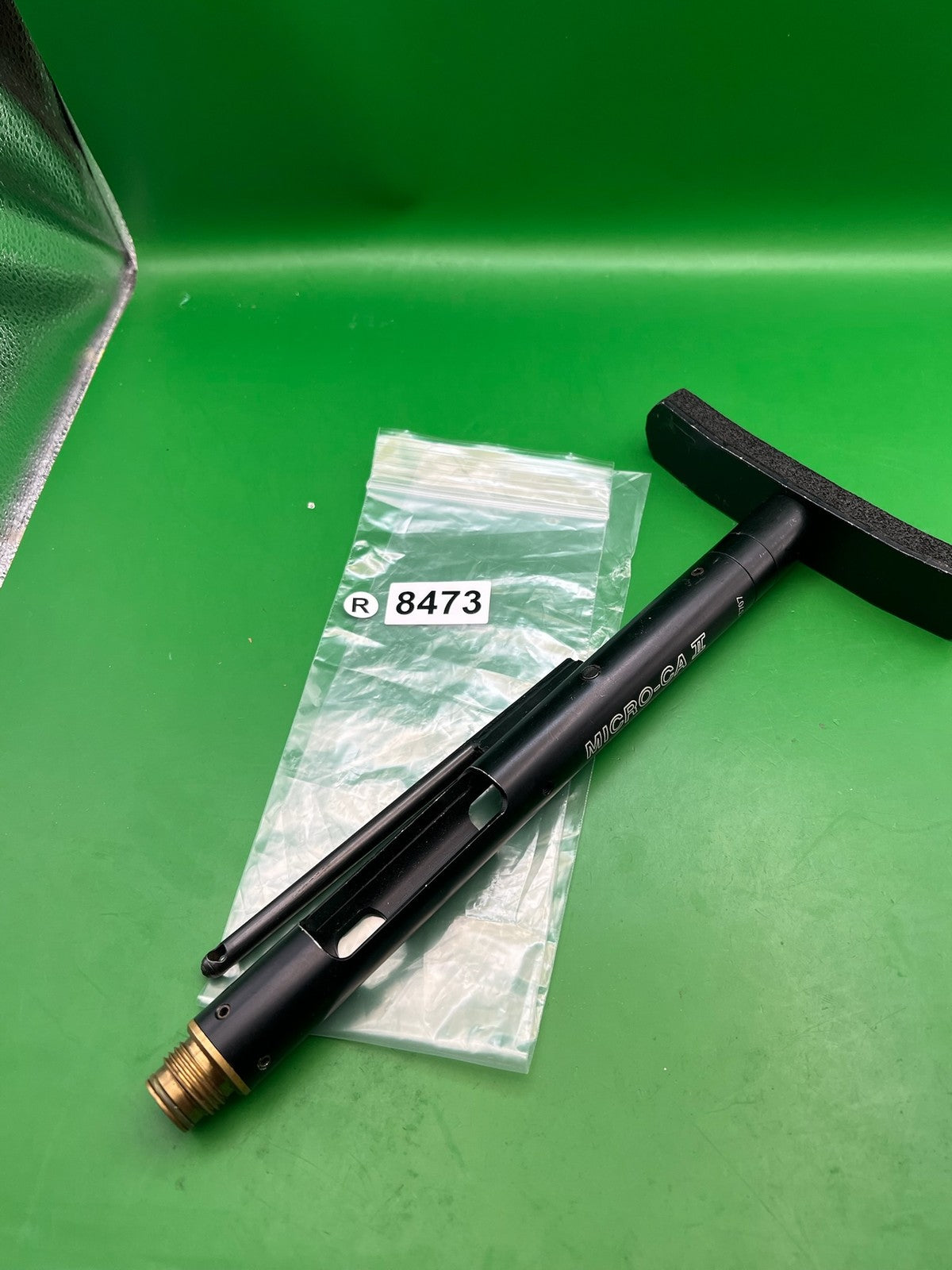 Airgun Designs Micro-CA II Gas Through Adjustable Paintball Stock Black