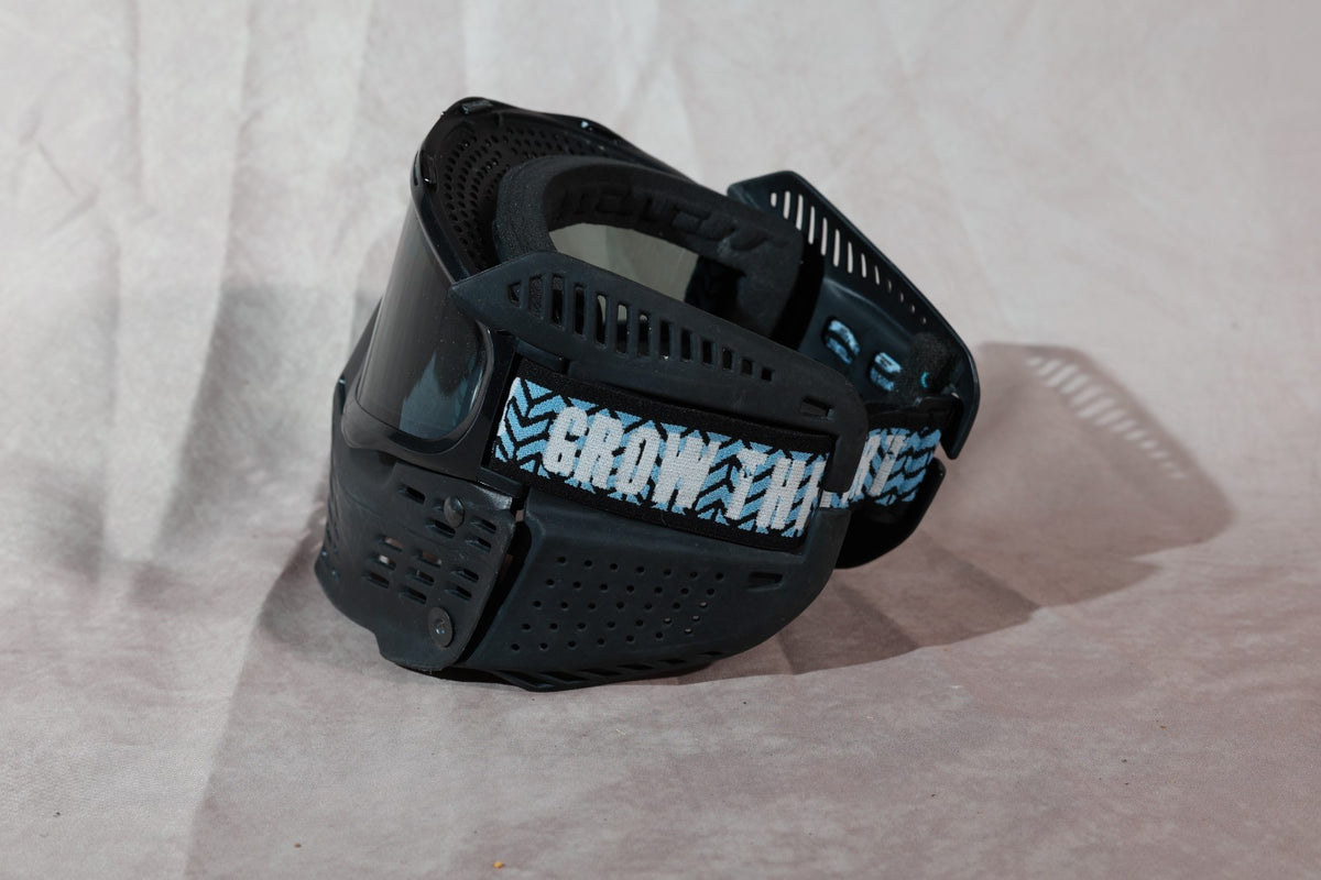 JT Paintball Mask Black Full Face Goggle Protective Gear