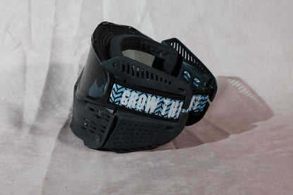 JT Paintball Mask Black Full Face Goggle Protective Gear