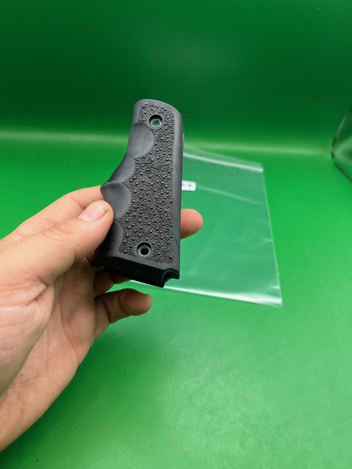 45* Autococker Grips - used paintball grip panel - black