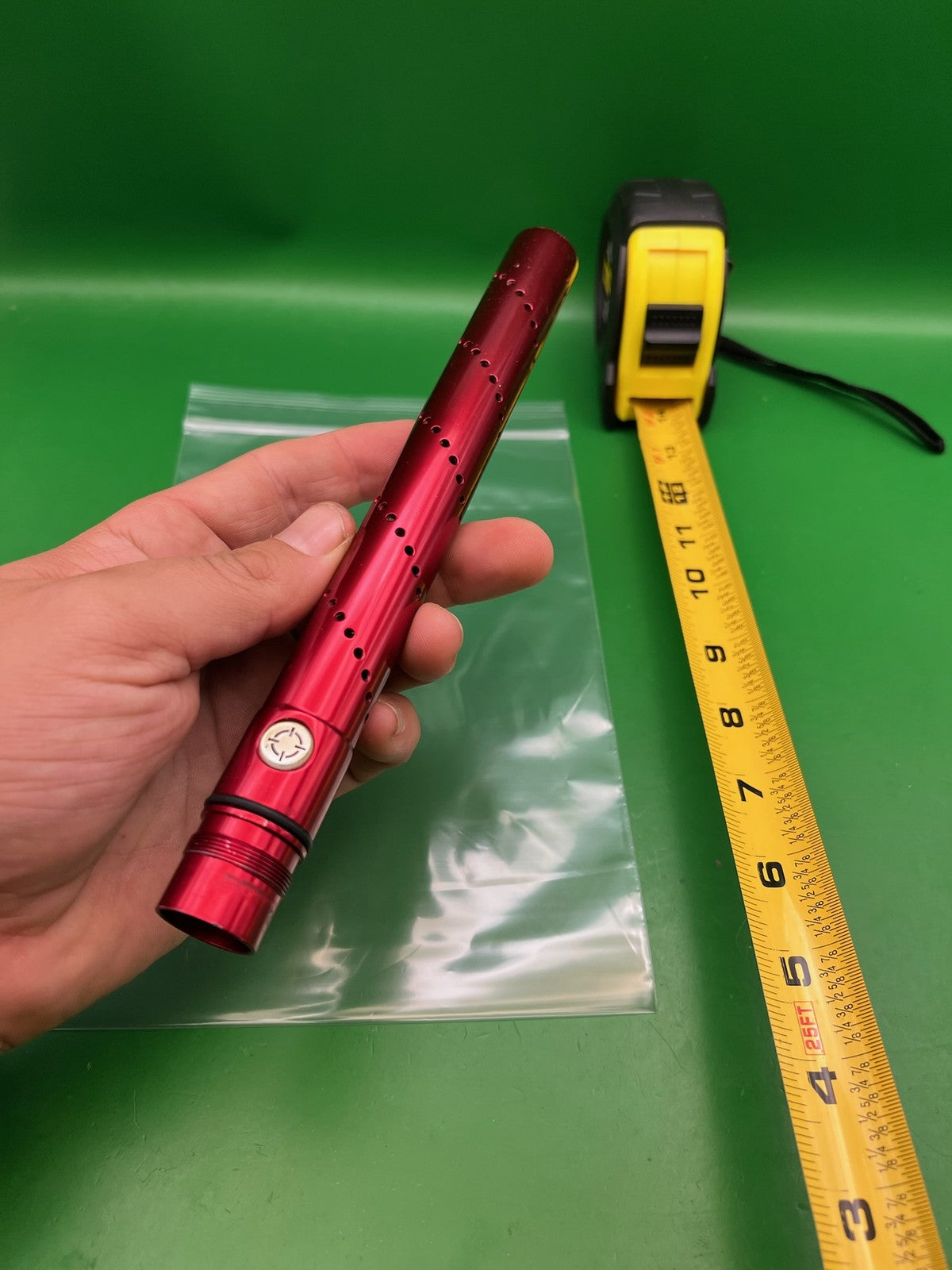 Smart Parts Freak Paintball Barrel Tip Red 12in