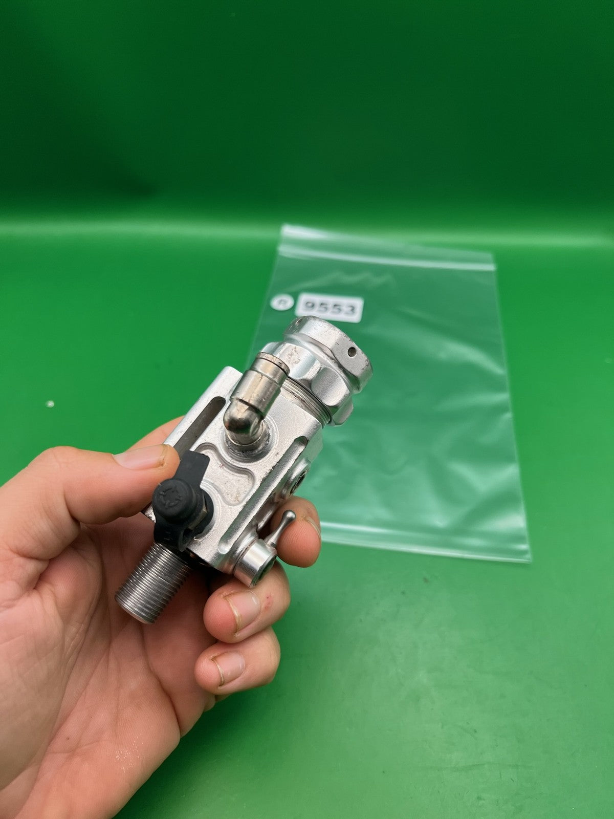 Smart Parts Max Flo Tank Regulator 4500 PSI Silver Aluminum HPA