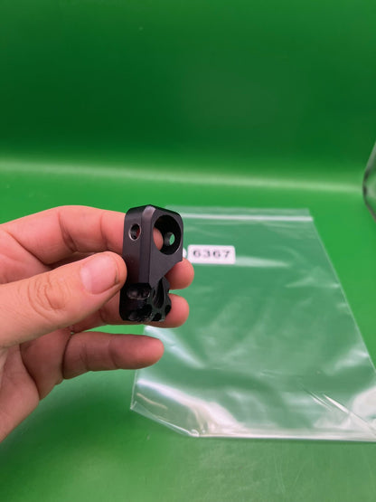 WGP Autococker Inline Back Block - used paintball back block - black
