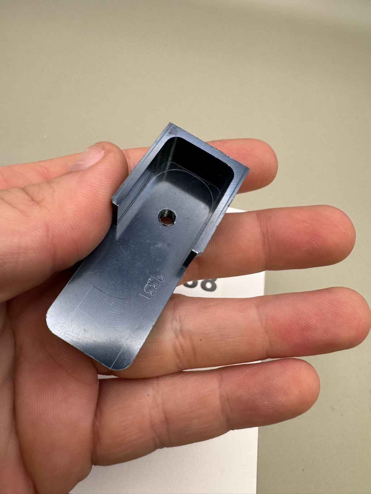 WDP Angel G7 Solenoid Cover - Cobolt/Grey