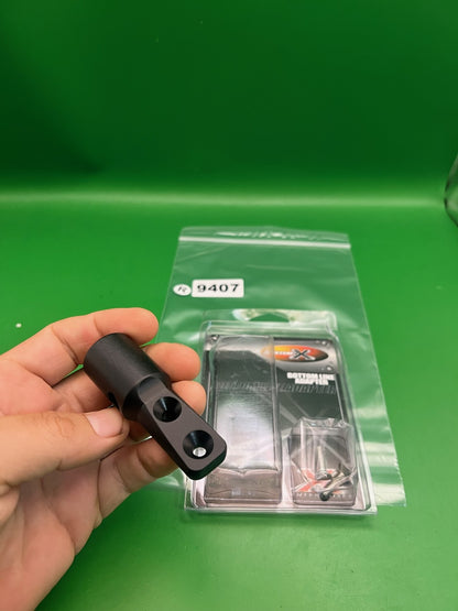 System X NOS Bottom Line ASA Adapter Black w/ Hardware