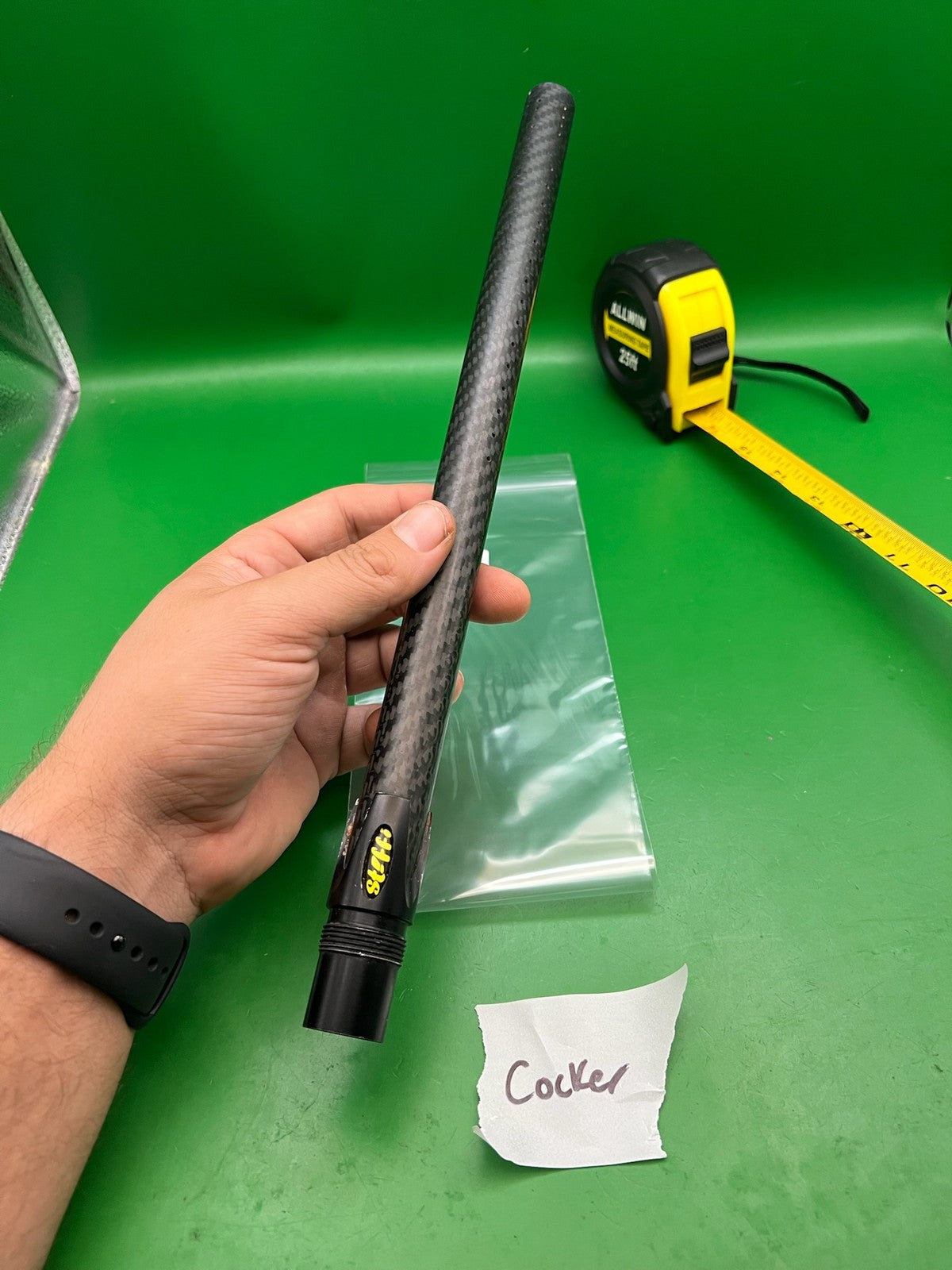 Stiffi carbon 14" 691 AC Thread Paintball Barrel
