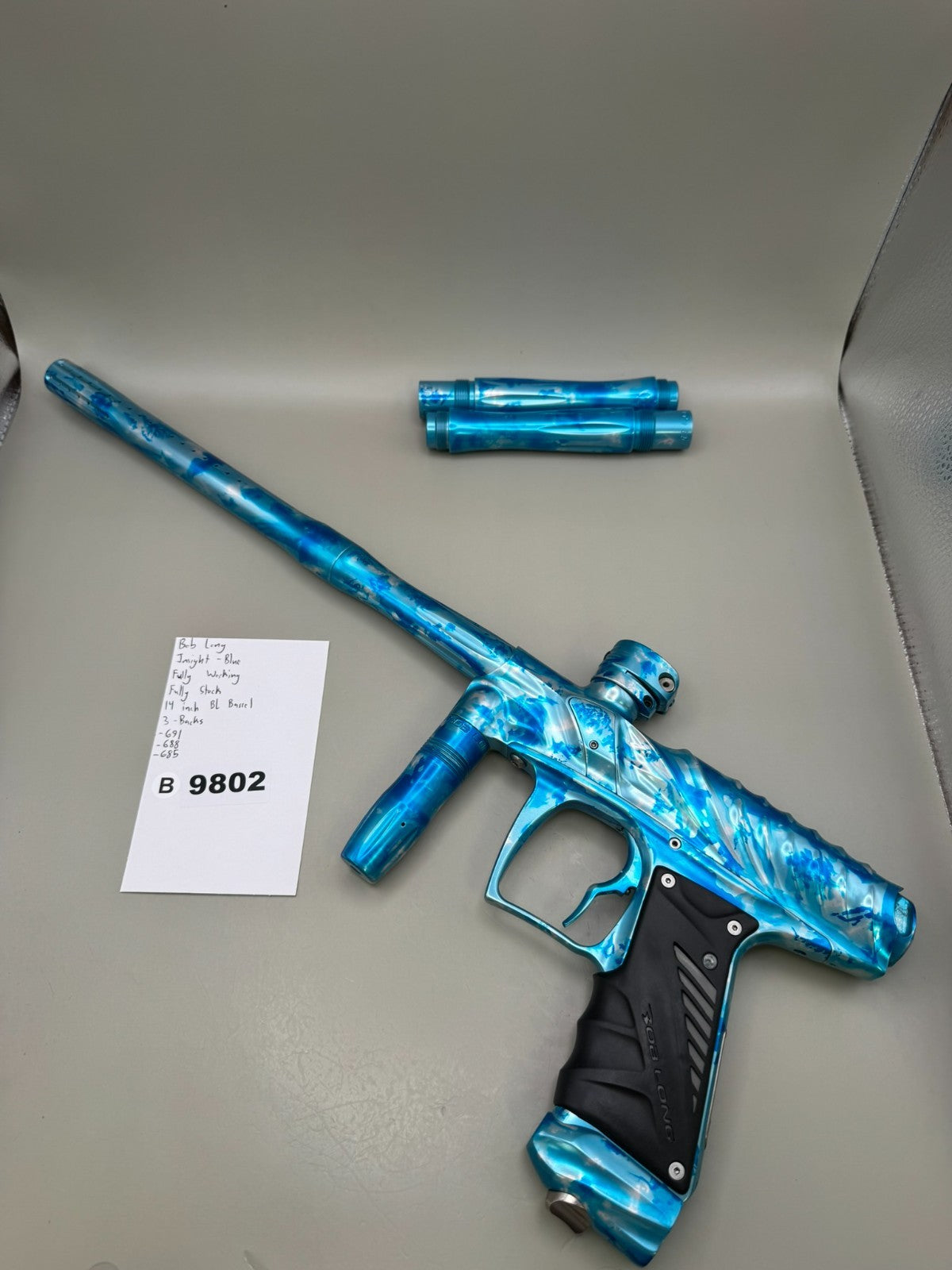 Bob Long Insight - Blue - Paintball Marker Fully Working