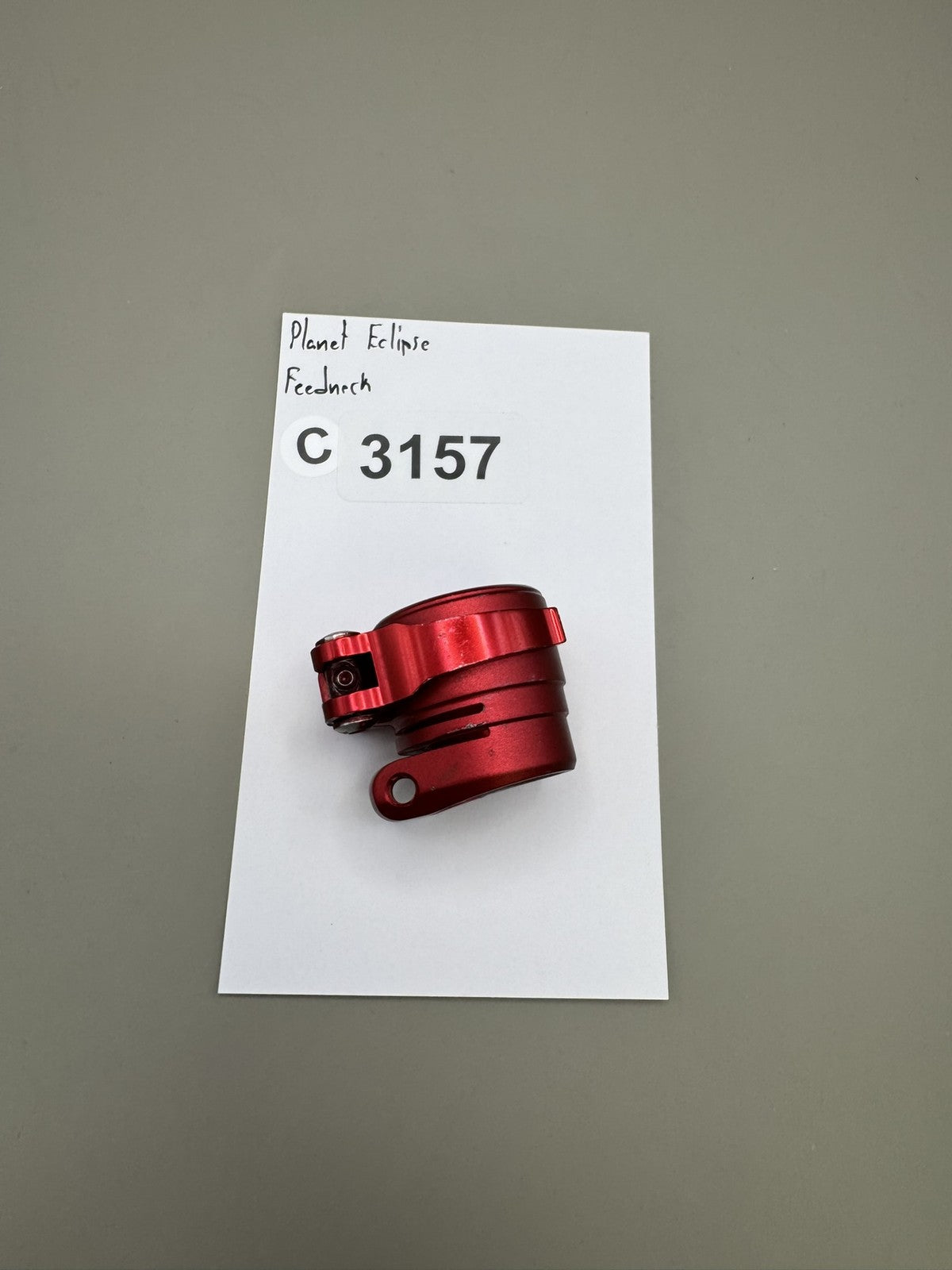 Planet Eclipse Feedneck Red Clamping Paintball Marker Part