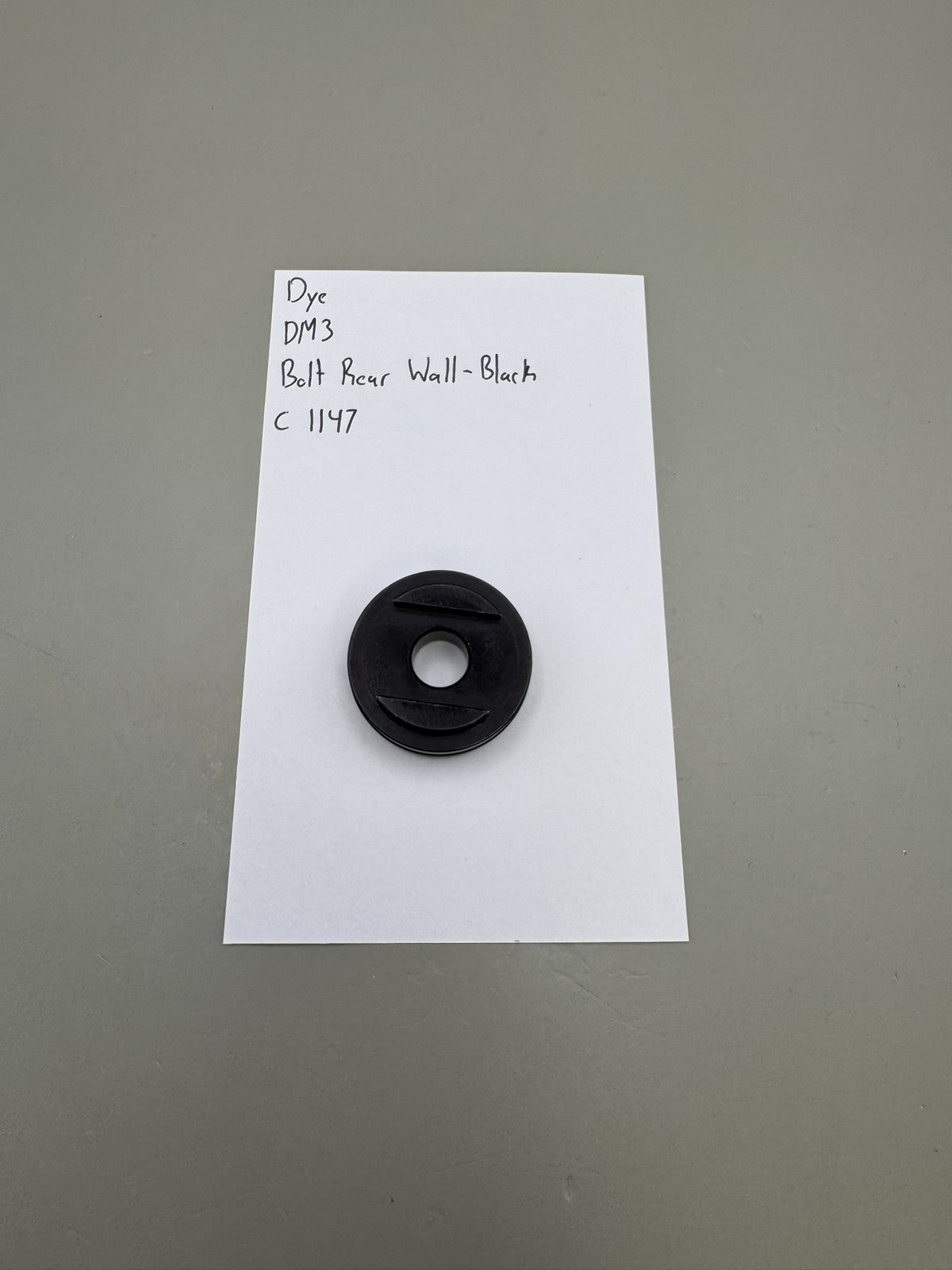 Dye DM3 Bolt Rear Wall - Black