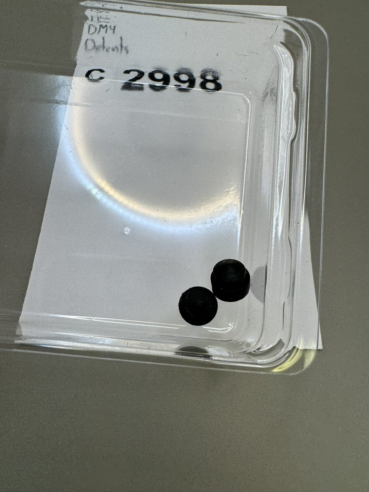Dye DM4 Detents Black (2-Pack) Paintball Marker Parts