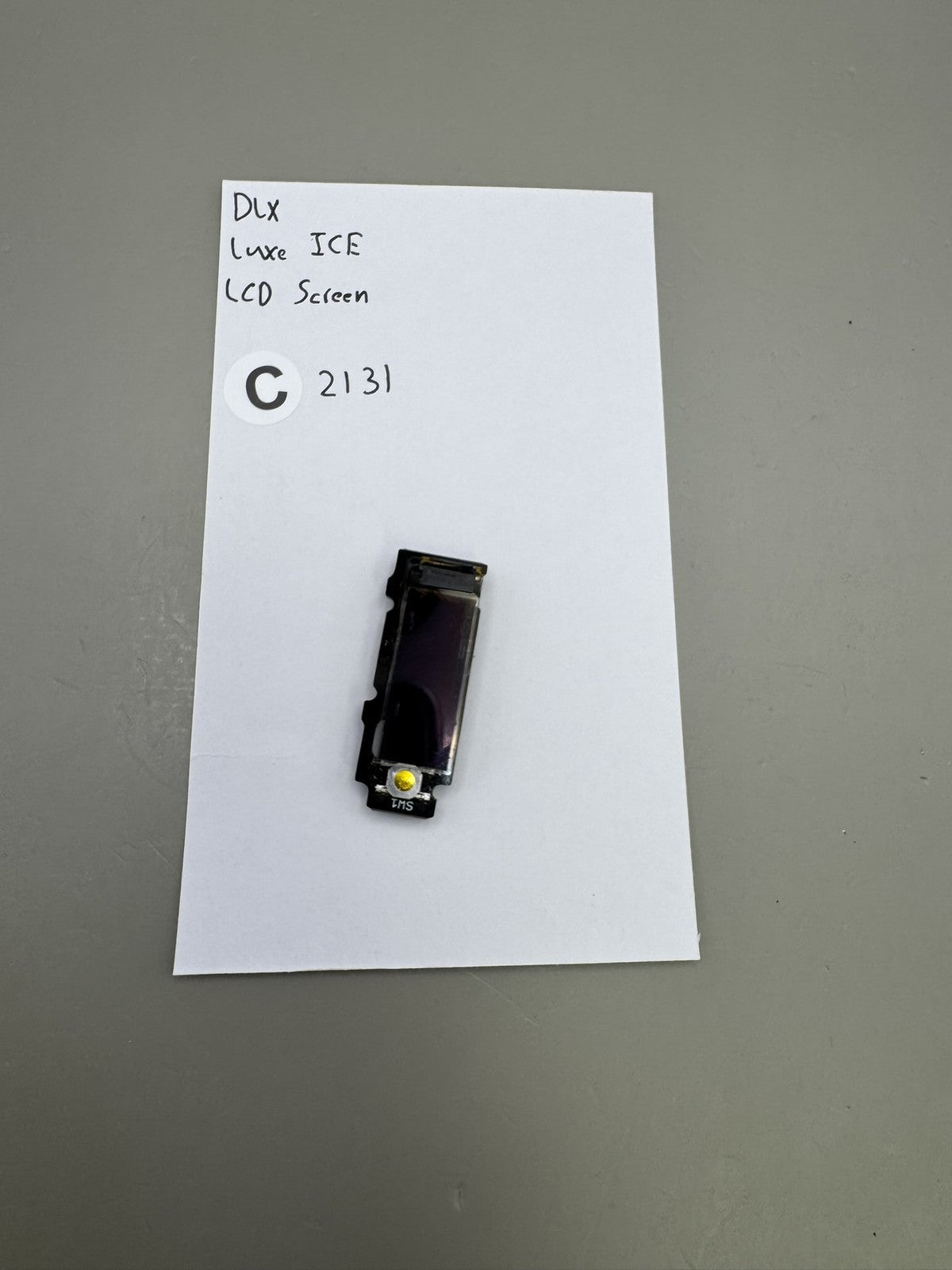 DLX Luxe ICE LCD Screen