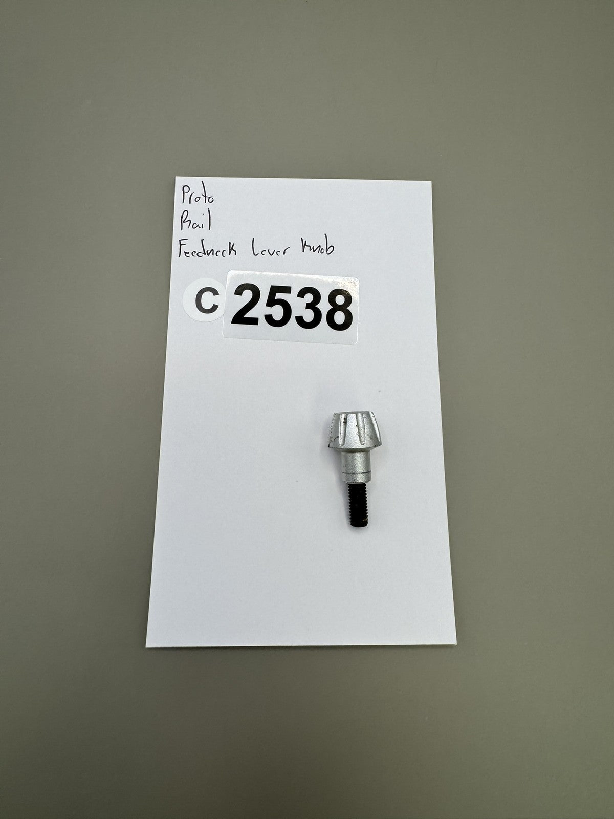 Proto Rail Feedneck Lever Knob