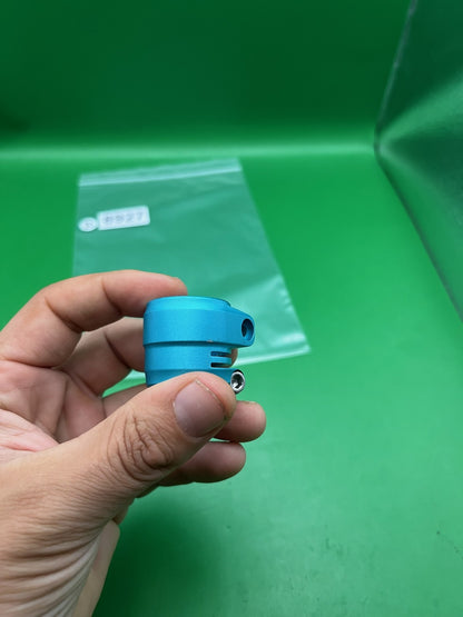 Planet Eclipse Clamping Feedneck Turquoise Teal Aluminum Low Rise