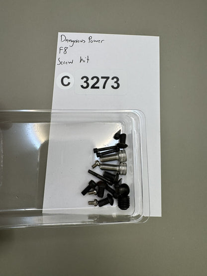 Dangerous Power F8 Screw kit