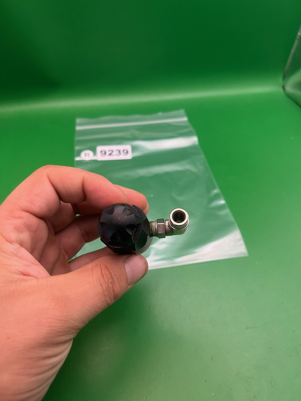 WGP ASA Black Autococker with 90-Degree Elbow Fitting
