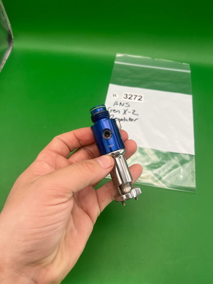 ANS Gen X-2 Inline HPR High Regulator Blue Aluminum