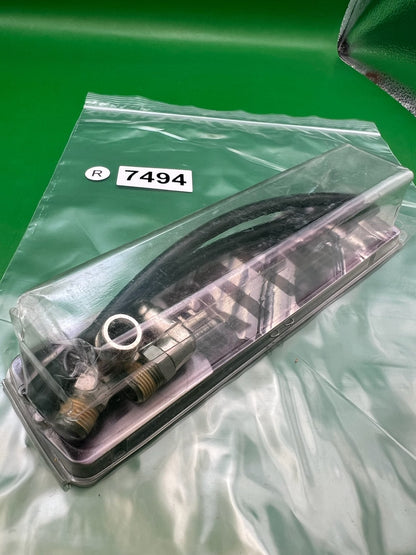 Smart Parts Ion Macroline Elbow Kit Black Stainless Fittings Hose