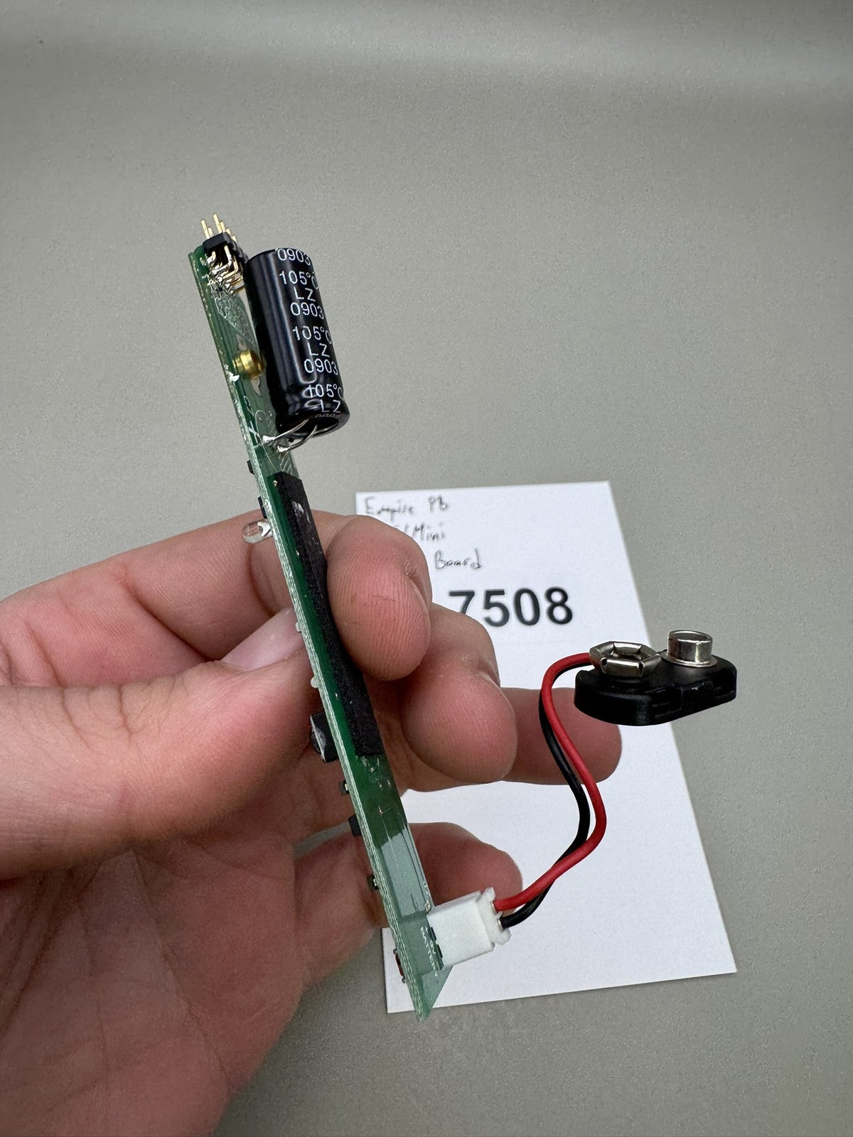 Empire Axe Mini Lower Circuit Board with Battery Connector Green