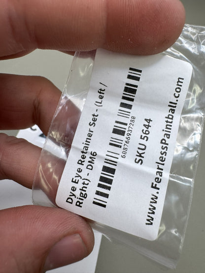 Dye DM6 Eye Retainers