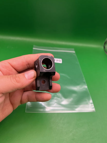 Autococker Backblock - used paintball backblock - black