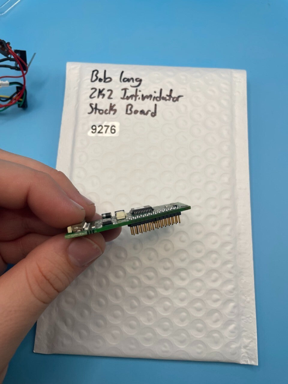 Bob Long 2K2 Intimidator Stock Board