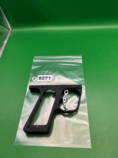 WDP Angel LCD Chain Trigger Frame Black Aluminum Paintball Marker