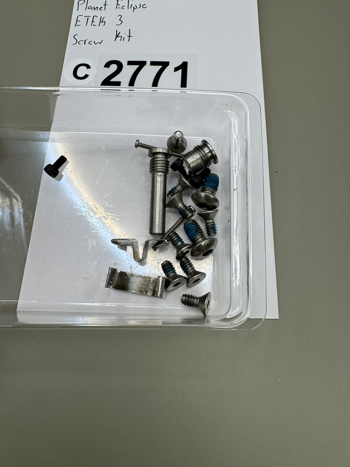 Planet Eclipse ETEK 3 Screw Kit