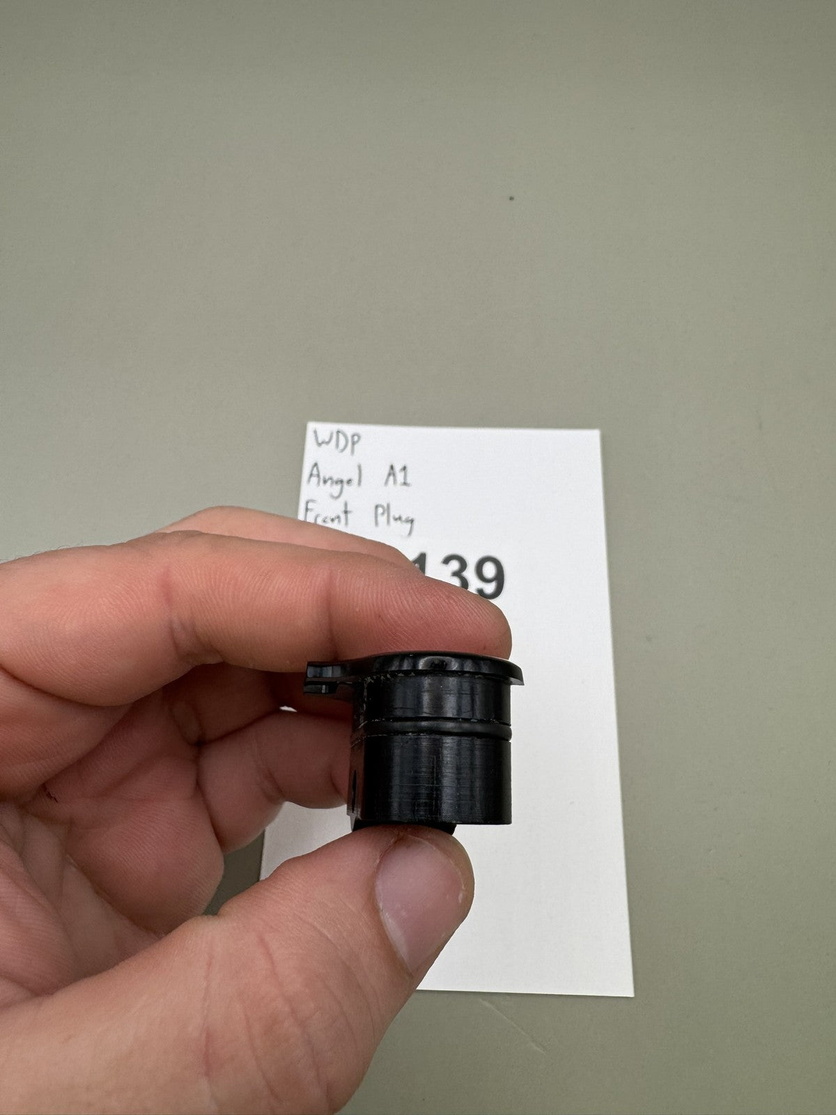 WDP Angel A1 Front Plug Black